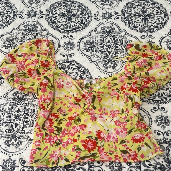 Sienna Sky Multicolor Floral Top - Picture 1 of 3